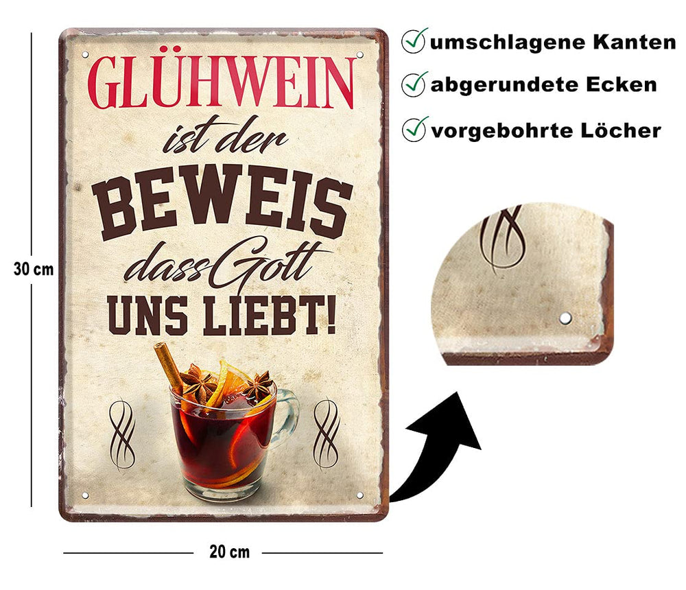 blechschild_gluehwein_20x30cm_beschreibung