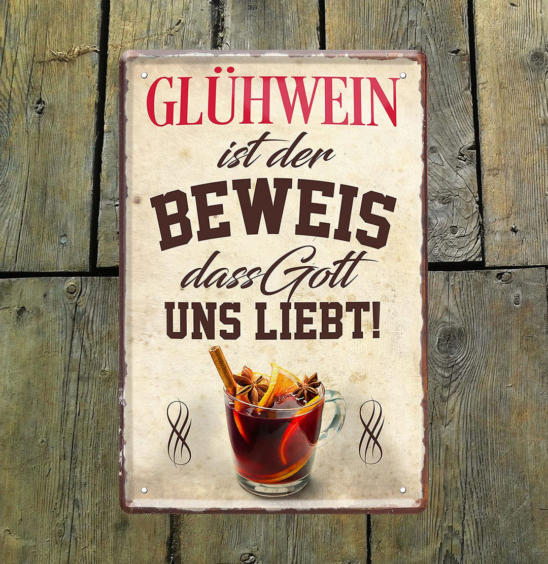 blechschild_gluehwein_20x30cm_holz