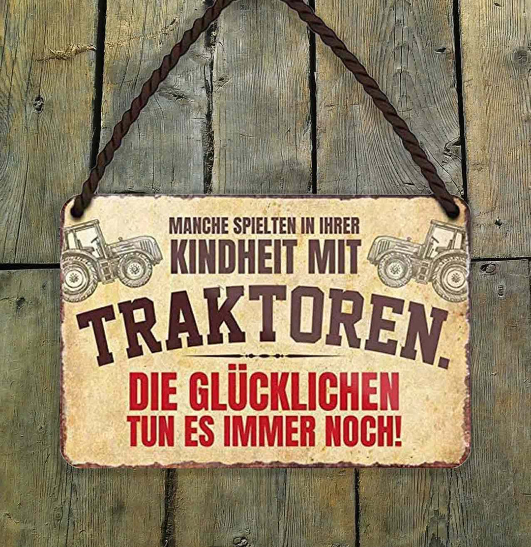 blechschild_kindheit_18x12cm_holz