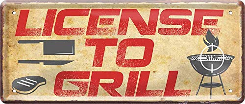 blechschild_license_grillen_28x12cm