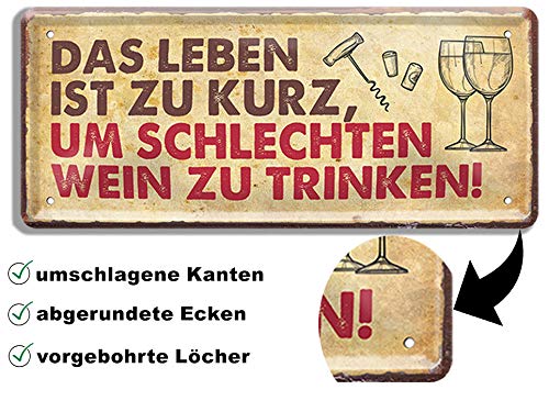 blechschild_schlechter_wein_28x12cm