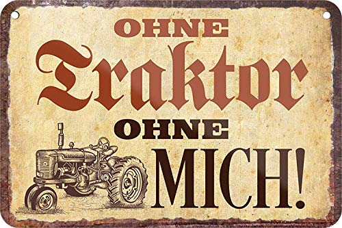 blechschild_traktor_18x12cm_weiss