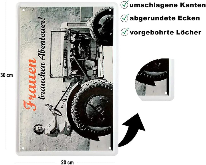 blechschild_traktor_20x30cm_beschreibung