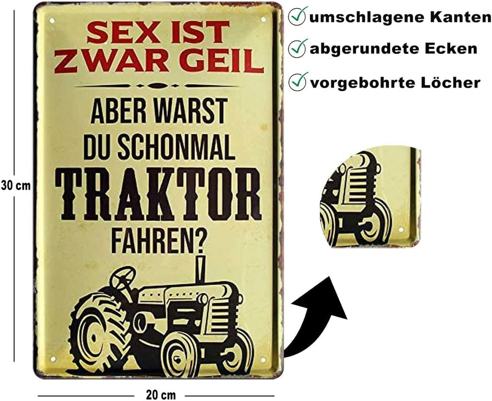 blechschild_traktor_20x30cm_beschreibung