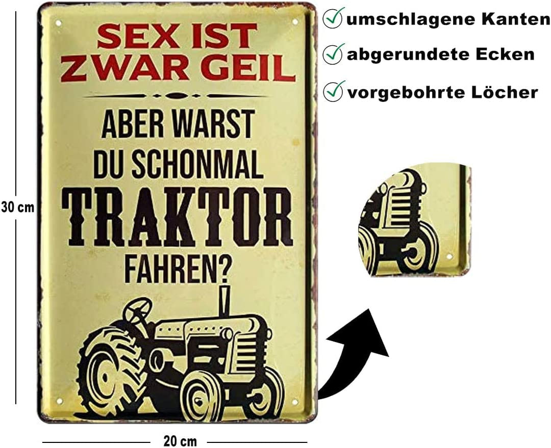 blechschild_traktor_20x30cm_beschreibung