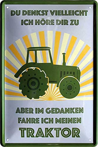 blechschild_traktor_20x30cm