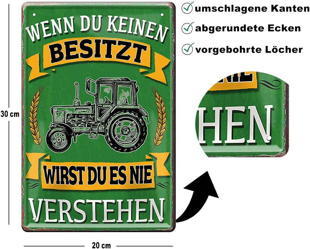 blechschild_trecker_20x30cm_beschreibung