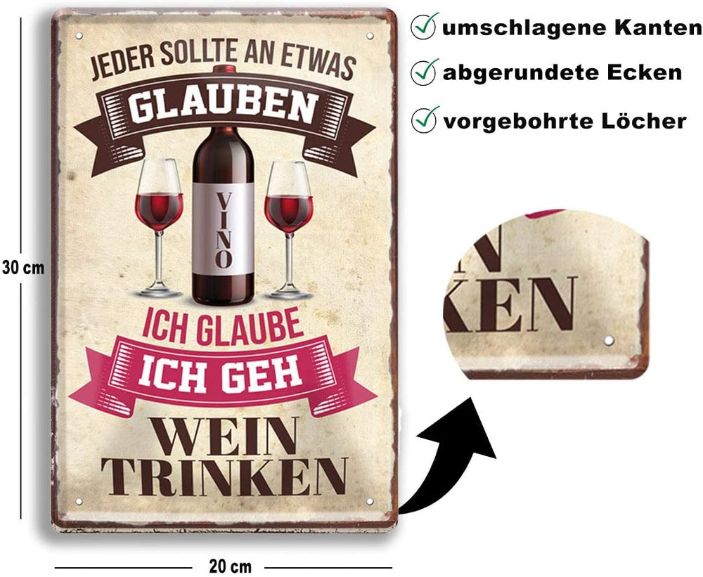 blechschild_trinken_20x30c_beschreibung