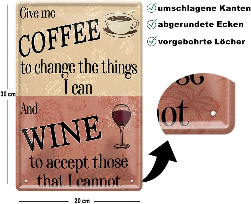blechschild_wine_coffee_20x30cm_beschreibung