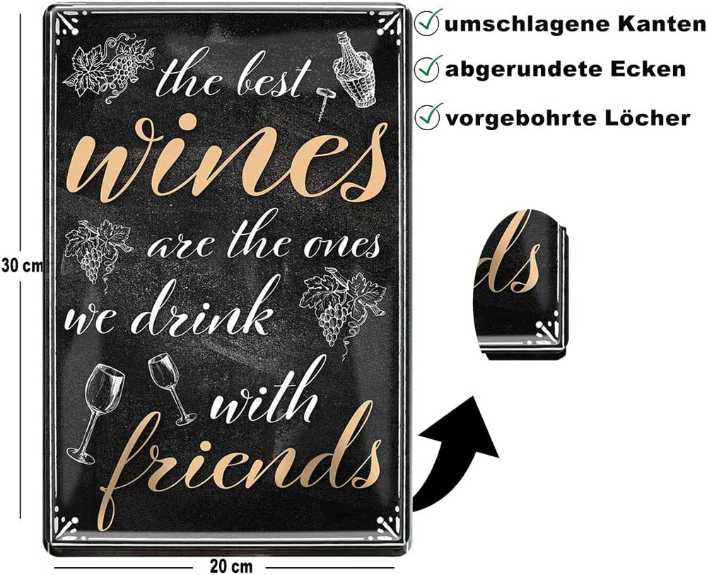 blechschild_wines_20x30cm_beschreibung