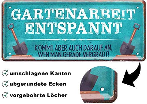 blechschilder_gartenarbeit_28x12cm_beschreibung