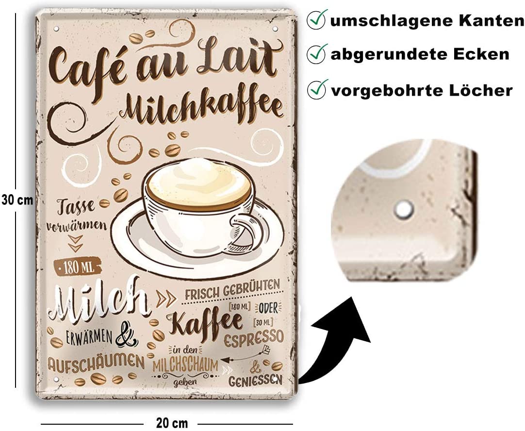 cafe_blechschild_20x30cm_beschreibung