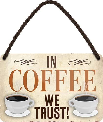 coffee_blechschild_holz_weiss