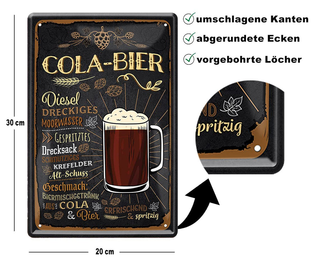 cola_blechschild_20x30cm_beschreibung