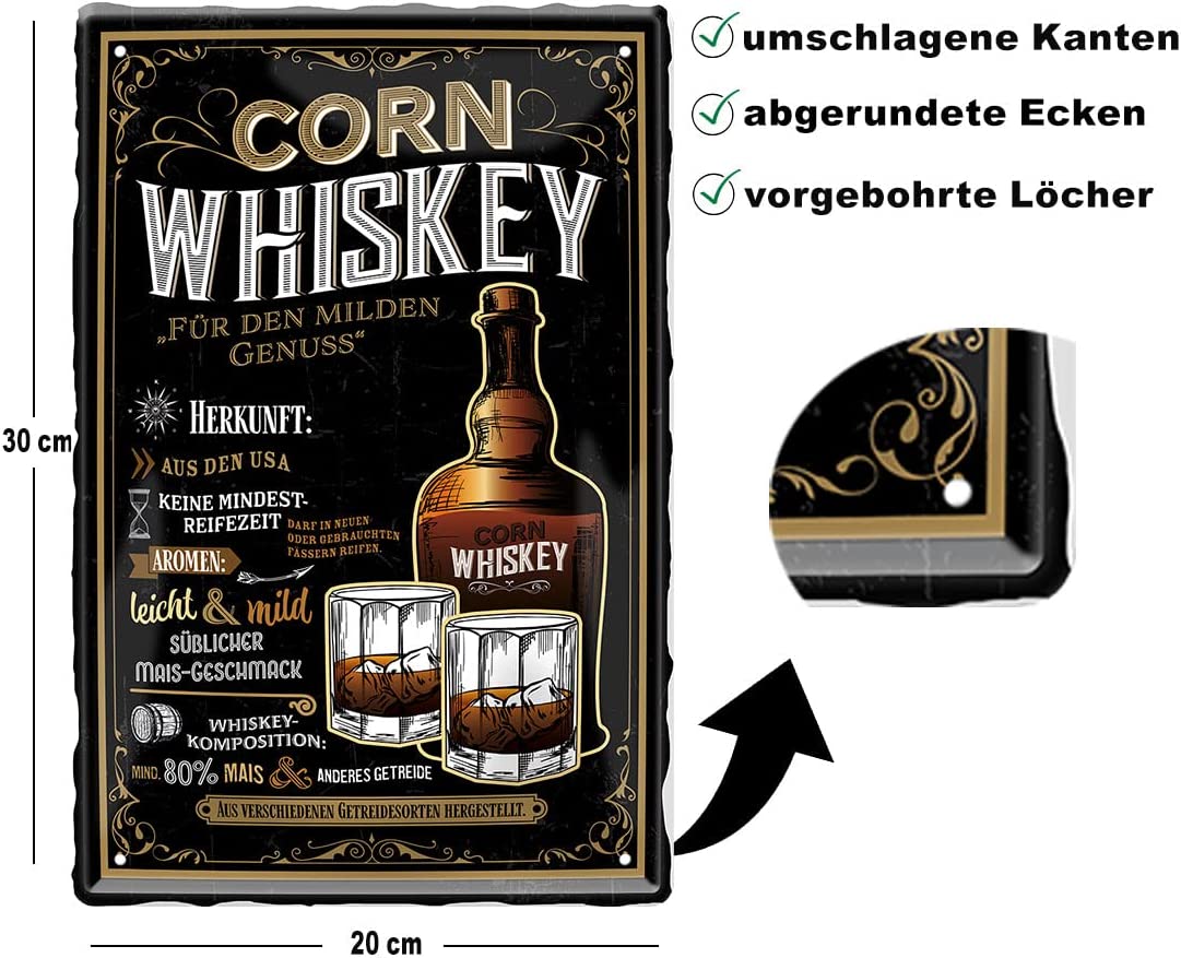 corn_blechschild_20x30cm_beschreibung