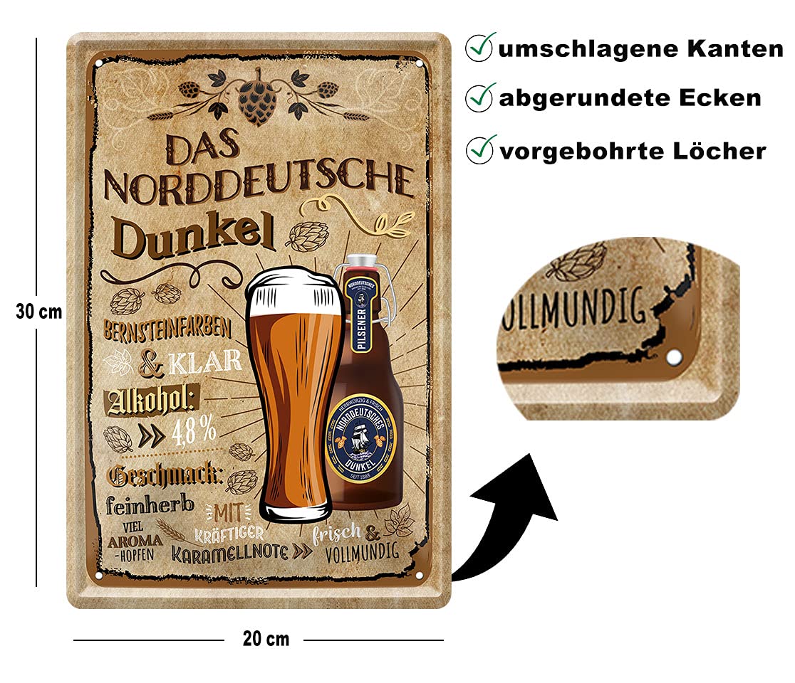 dunkel_blechschild_20x30cm_blechschild