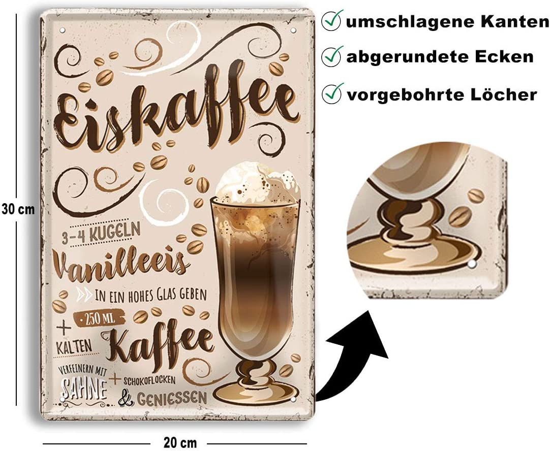 eiskaffee_blechschild_beschreibung