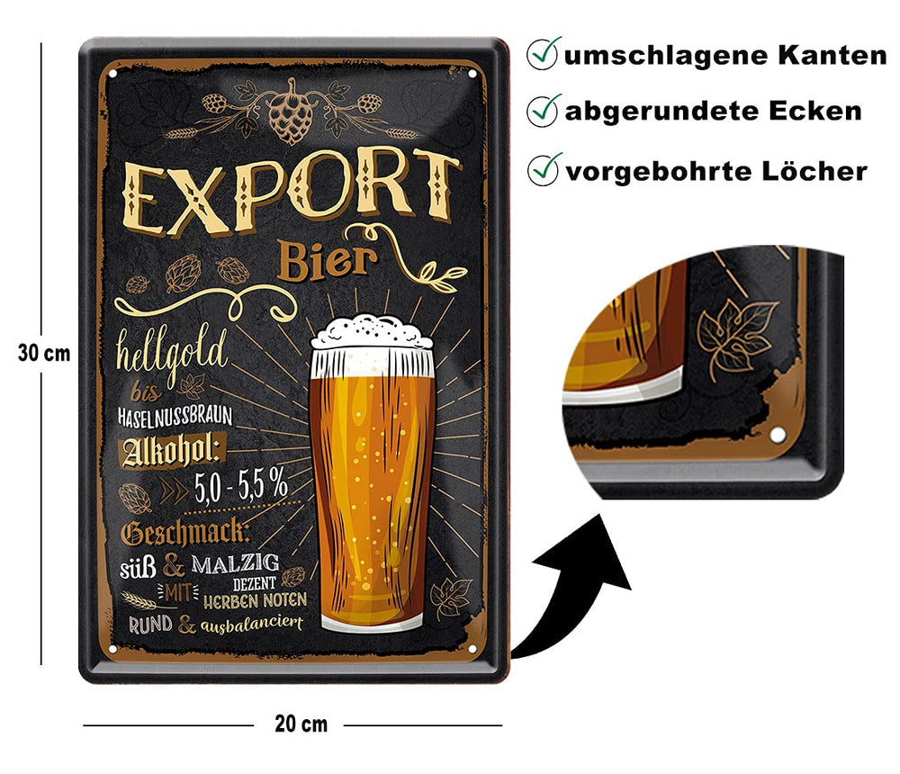 expot_blechschild_20x30cm_beschreibung