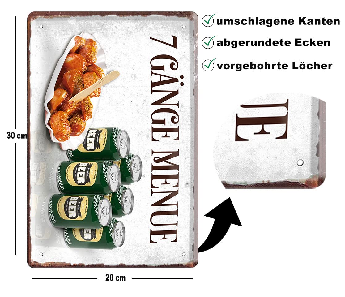 gaenge_blechschild_20x30cm_beschreibung