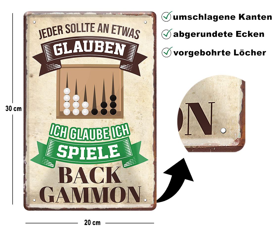    gammon_blechschild_20x30cm_bescheibung