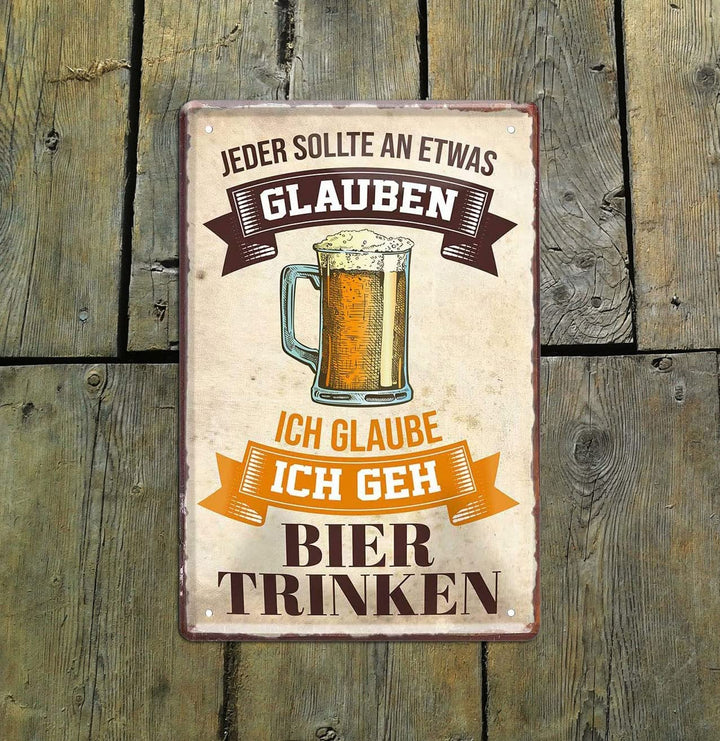 glaube_blechschild_20x30cm_holz