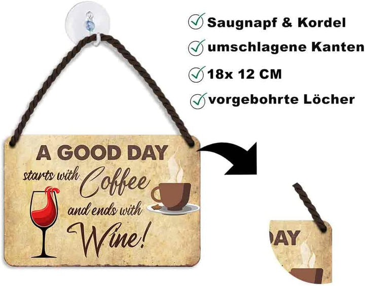 good_wine_blechschild_18x12cm_beschreibung