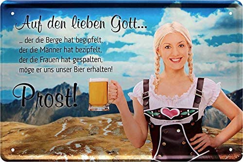 gott_20x30cm_blechschild