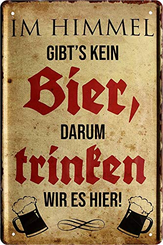 himmel_20x30cm_blechschild