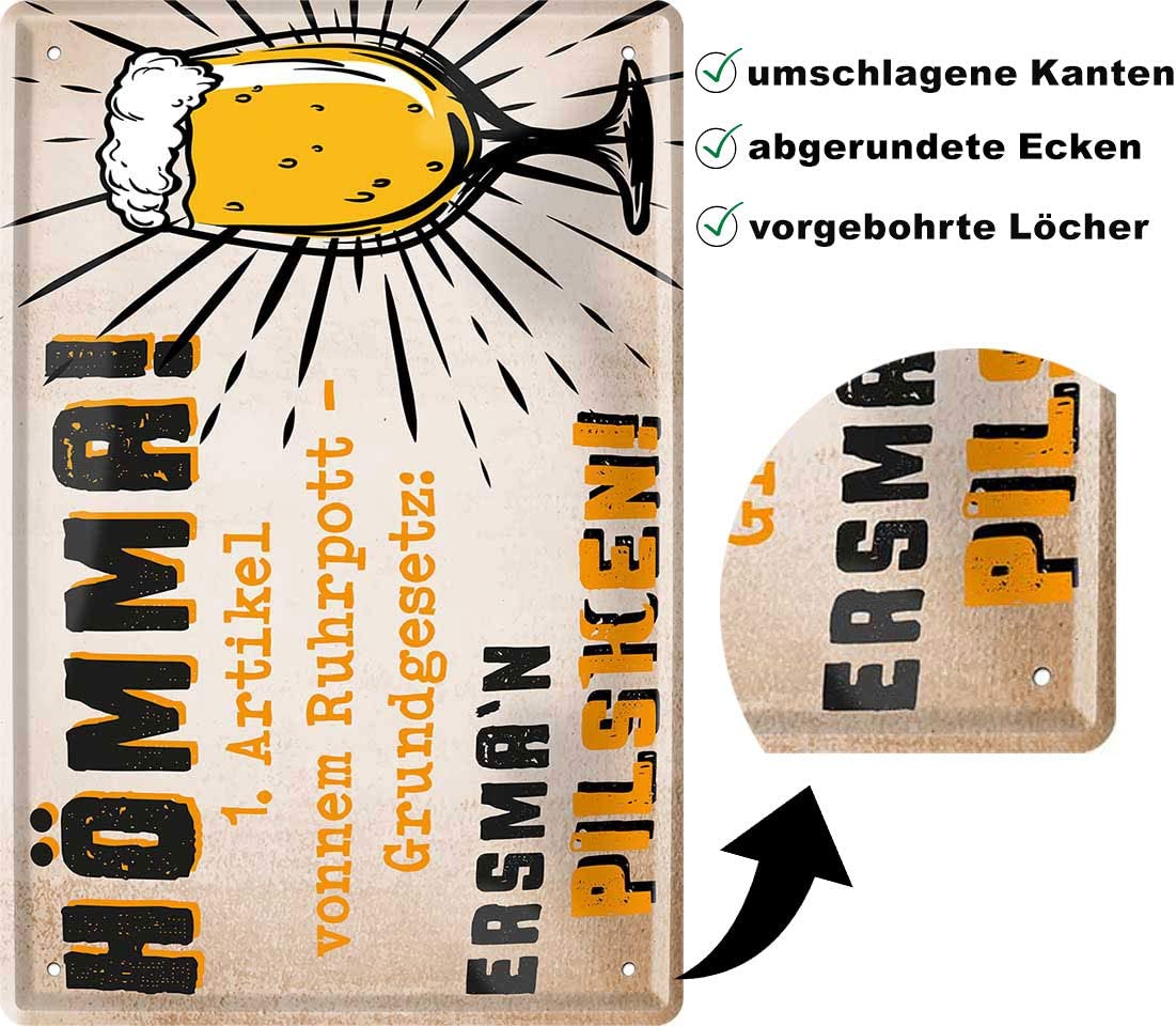 hoemma_blechschild_20x30cm_beschreibung