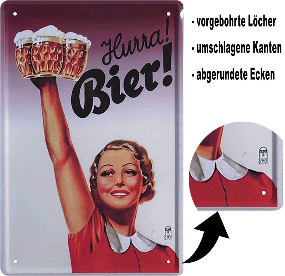 hurra_blechschild_20x30cm_beschreibung