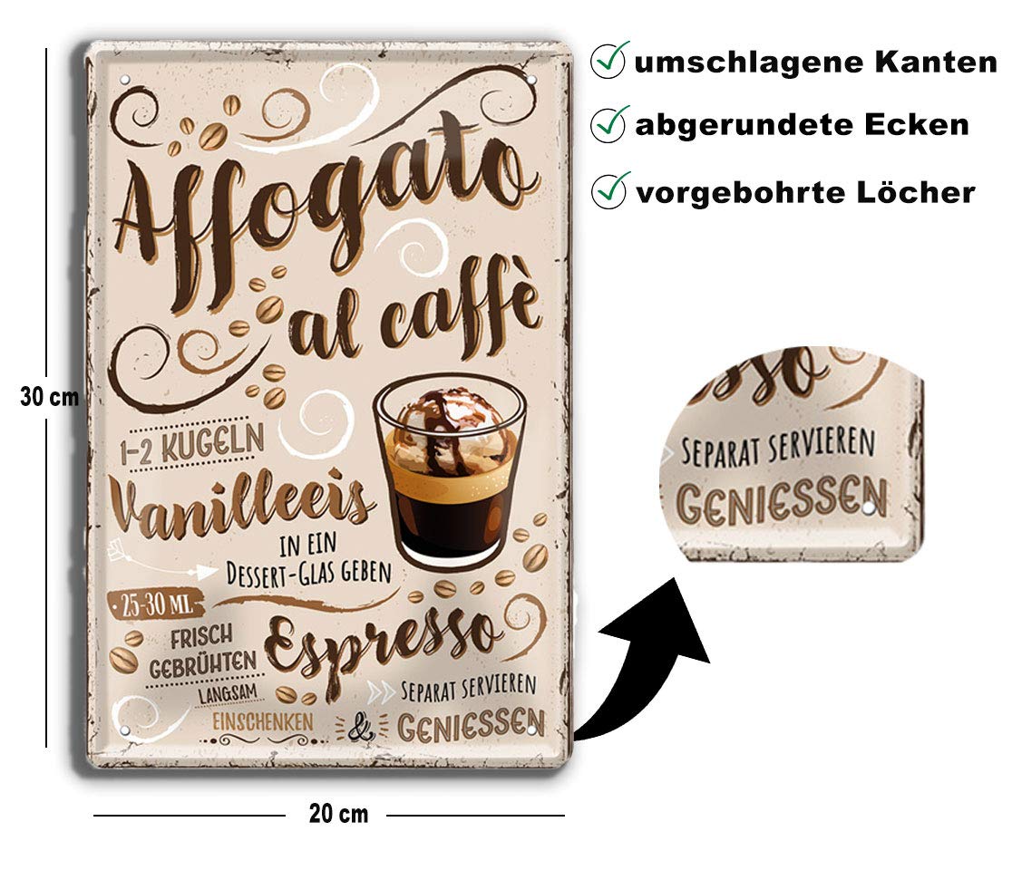 kaffee_blechschild_20x30cm_beschreibung