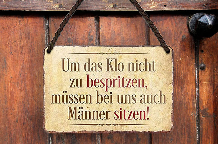 klo_blechschild_18x12cm_holz