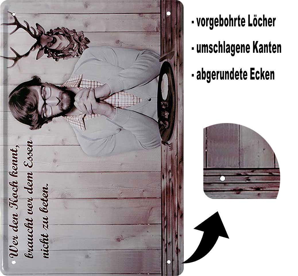 koch_20x30cm_blechschild_beschreibung