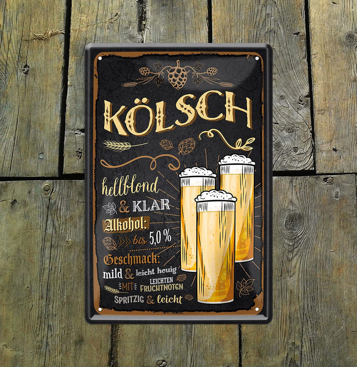 koelsch_blechschild_20x30cm_holz