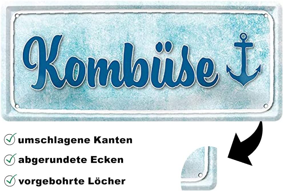kombuese_28x12cm_blechschild_beschreibung