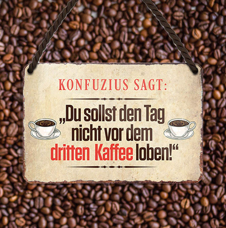 konfuzius_18x12cm_blechschild_kaffebohne