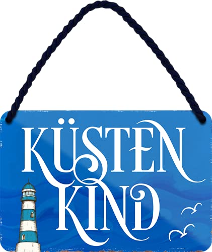 kueste_blechschild_18x12_weiss