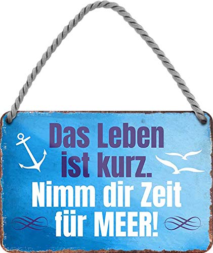 leben_18x12cm_blechschild