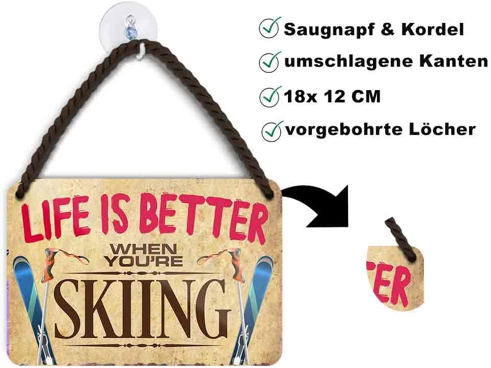 life_ski_blechschild_18x12cm_beschreibung