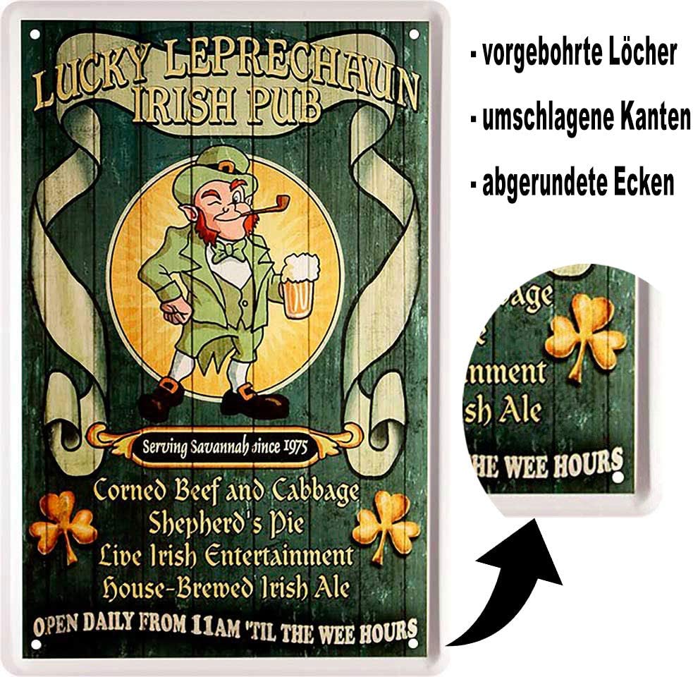 lucky_blechschild_20x30cm_beschreibung