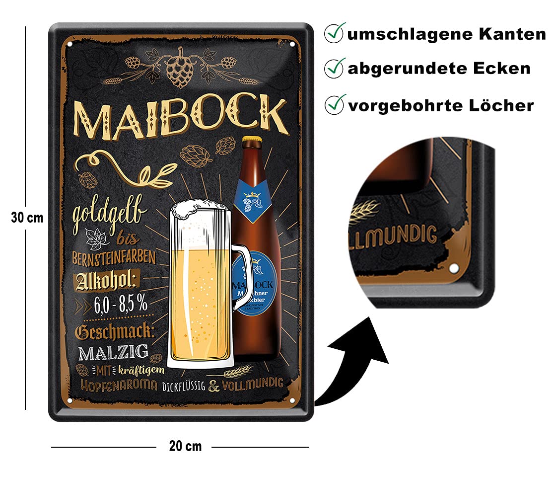 maibock_blechshcild_20x30cm_beschreibung