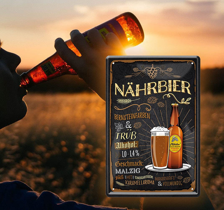 naehrbier_20x30cm_blechschild_flasche