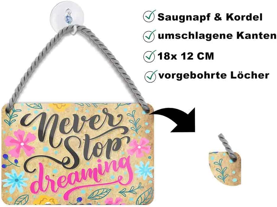 never_stop_dreaming_beschreibung