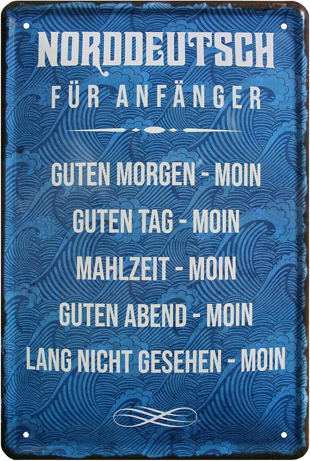 norddeutsch_20x30cm_blechschild