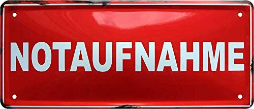 notaufnahme_28x12cm_blchschild
