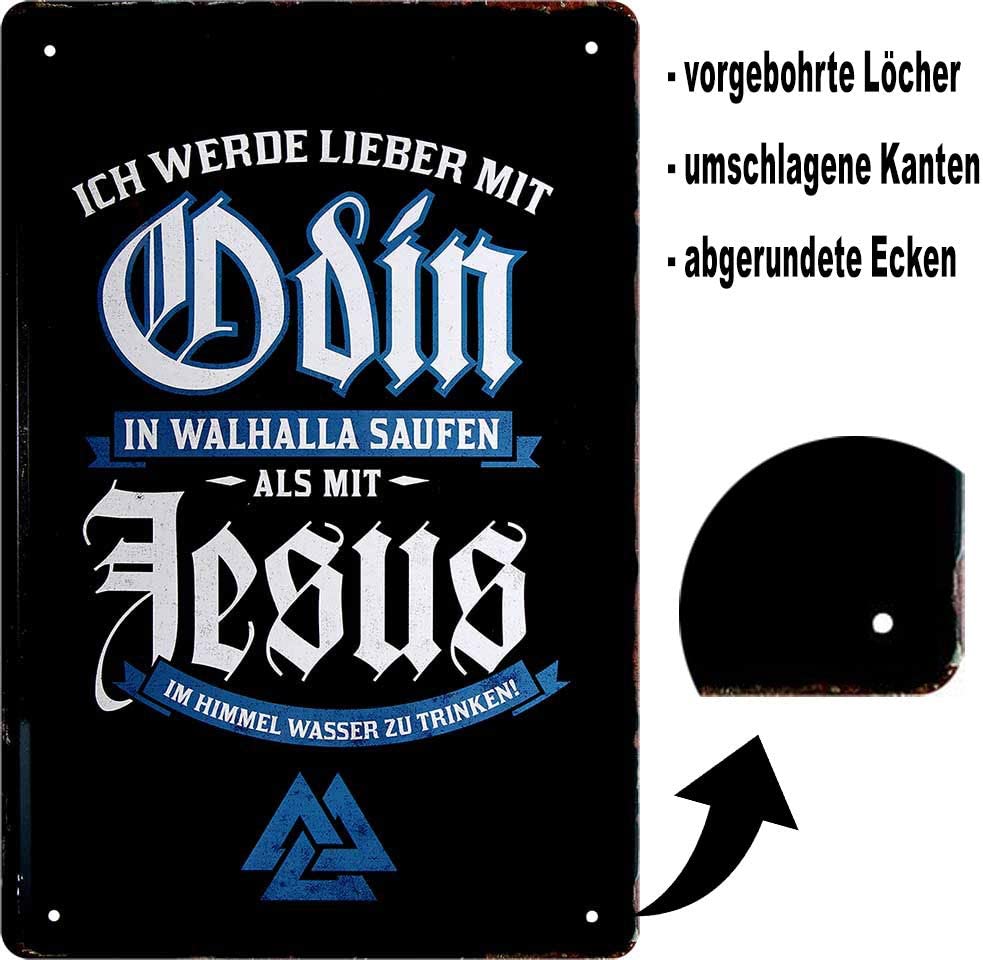 odin_blechschild_20x30cm_beschreibung