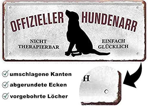 offizieller_hundenarr_blechschild_beschreibung