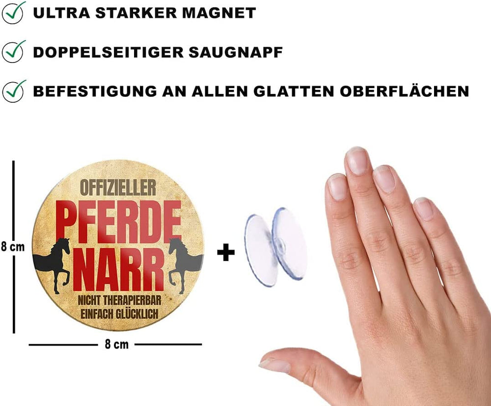 offizieller_pferde_narr_magnet_beschreibung