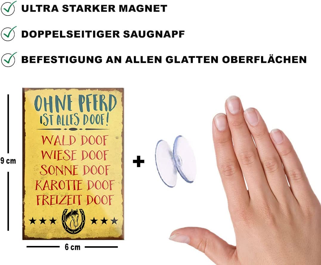 ohne_pferd_ist_alles_doof_magnet_beschreibung