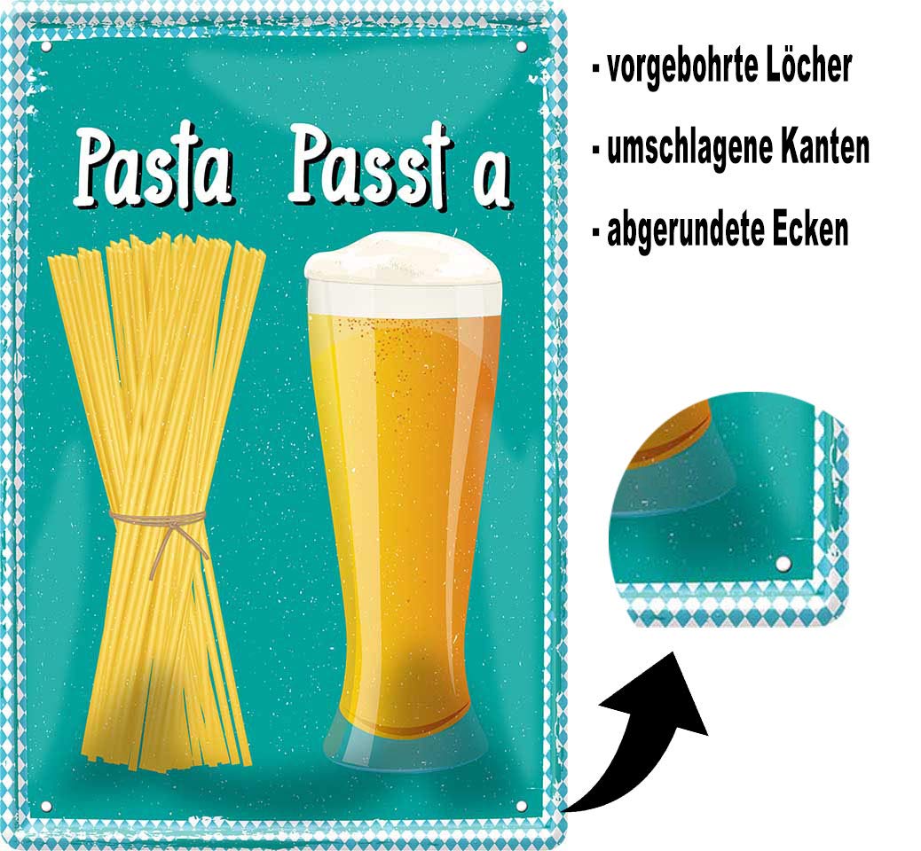 pasta_blechschild_20x30cm_beschreibung